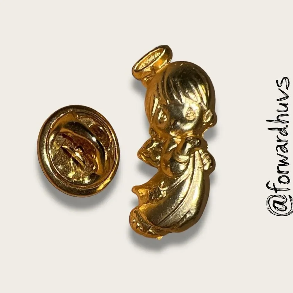 Bundle Sale 3 for $15 | Religious Pins Praying Woman and Angel